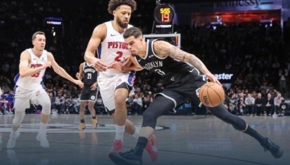 天博直播-小波特19分1助 NBA常规赛篮网100-138活塞 杰伦-杜伦26分